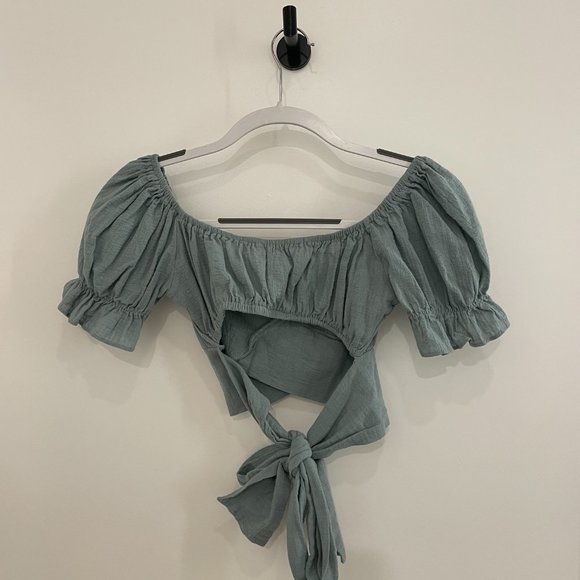 PETAL & PUP Sacchi Top Sage US 2 - Picture 5 of 5